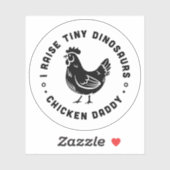 私は小さな恐竜のチキンパパを育てる シール (シート)