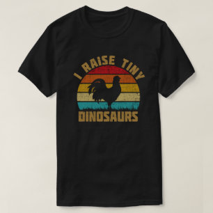 私は小さな恐竜のチキン愛好家を育てる Tシャツ
