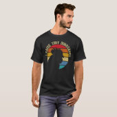 私は小さな恐竜のチキン愛好家を育てる Tシャツ (正面フル)