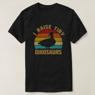私は小さな恐竜のヴィンテージアヒルを育てる Tシャツ