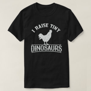 私は小さな恐竜を育てるニワトリの愛人 Tシャツ