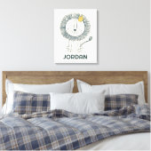 私は小さな王だ キャンバスプリント (インサイチュ (寝室))