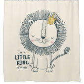 私は小さな王だ シャワーカーテン (正面)