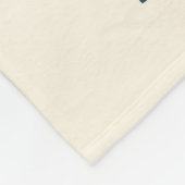 私は小さな王だ フリースブランケット (角)