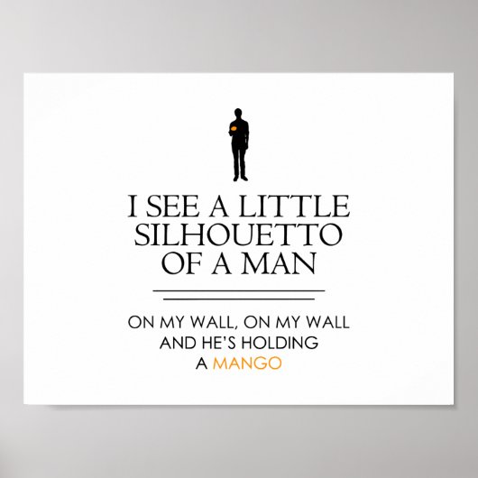 私は小さなShillouettoを見る… ポスター (正面)