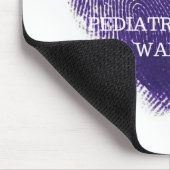 私は小児科の打撃の戦士のマウスパッドを愛します マウスパッド (コーナー)