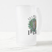 私は少しアイルランド語、サンおもしろいパトックス、セントパッツ フロストグラスビールジョッキ (正面右)