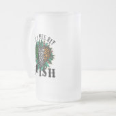 私は少しアイルランド語、サンおもしろいパトックス、セントパッツ フロストグラスビールジョッキ (正面左)