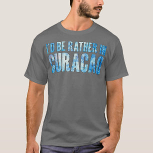 私は少しキュラソーにいる Tシャツ