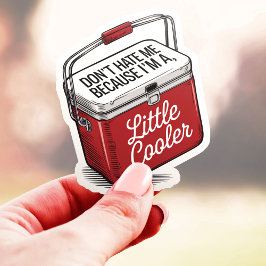 私は少しビニールクールおもしろいよ シール