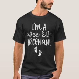 私は少し妊娠中のアイルランドのSt patricks妊娠中だ Tシャツ