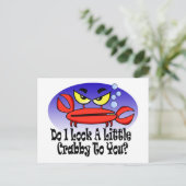 私は少し怖そうに見える? ポストカード (スタンド正面)