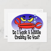 私は少し怖そうに見える? ポストカード (正面/裏面)