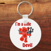 私は少し悪魔だ キーホルダー (正面)