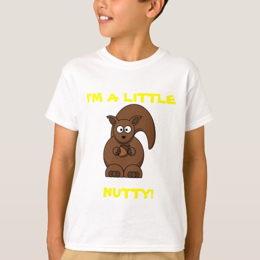 私は少し気が狂った Tシャツ (正面)