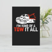 私は少し牽引するトラック運転手トラック運転手のトラックを全て牽引 招待状 (スタンド正面)