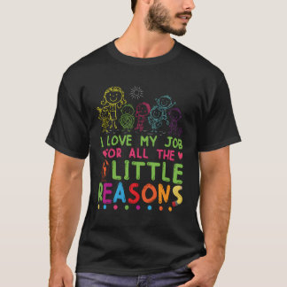 私は少し理由があって仕事が好きだ Tシャツ