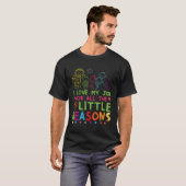 私は少し理由があって仕事が好きだ Tシャツ (正面フル)