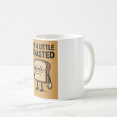 私は少し疲れている コーヒーマグカップ (正面右)