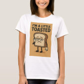 私は少し疲れている Tシャツ (正面)