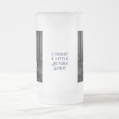 私は少し秋の気迫を感じた フロストグラスビールジョッキ (中央)