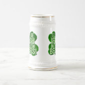 私は少数のビールでアイルランド語です ビールジョッキ (中央)