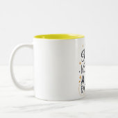 私は少数のラット前に正常だった、ラット所有者の恋人ギフト ツートーンマグカップ (左)