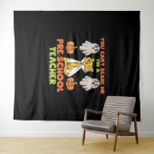 私は就学前の先生ハロウィーンだ タペストリー (インサイチュ(横))