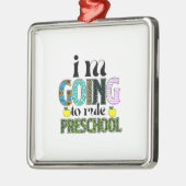 私は就学前を治める メタルオーナメント (左)