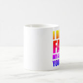 私は屁をしませんでした コーヒーマグカップ (中央)