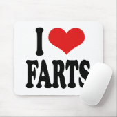 私は屁を愛します マウスパッド (マウス)