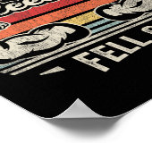 私は屈んで袖が筋肉から落ちた ポスター (角)