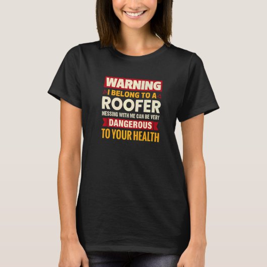 私は屋上の妻の彼女に所属している Tシャツ (正面)