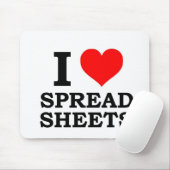 私は展開表を愛します マウスパッド (マウス)