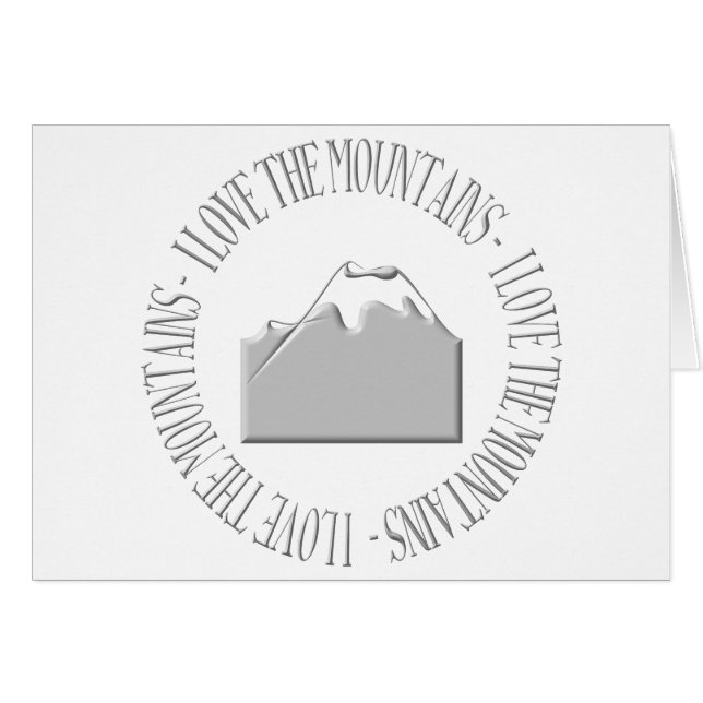 私は山が大好きだ (正面横)