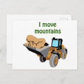 私は山を移動 ポストカード (正面/裏面)