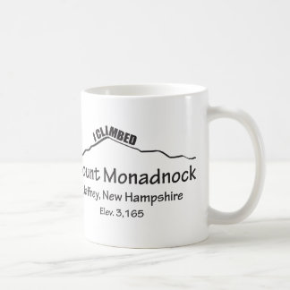 私は山モナドノックマグ登った コーヒーマグカップ