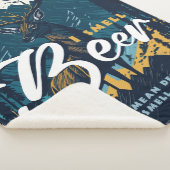 私は山並みの中でビールシカの匂いを嗅ぐ シェルパブランケット (3/4)