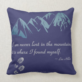 私は山失ったの中にいない場所… クッション