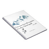 私は山失ったの中にいない場所… ノートブック (右側)