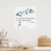 私は山失ったの中にいない場所… ポスター (キッチン)