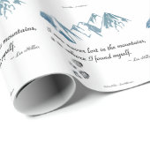 私は山失ったの中にいない場所… ラッピングペーパー (ロールコーナー)