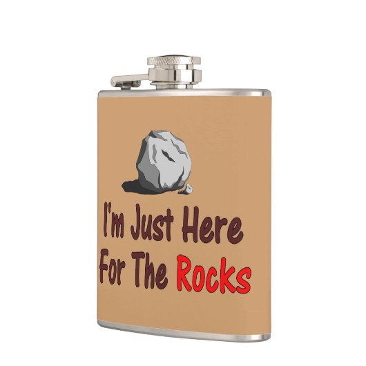 私は岩探しに来た フラスク (左)