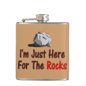 私は岩探しに来た フラスク (正面)