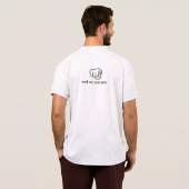 私は崇拝のために作られたので、あなたもそうである Tシャツ (裏面フル)