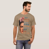 私は嵐だ フリーダ・カーロ 画家 アート ファン向け Tシャツ (正面フル)