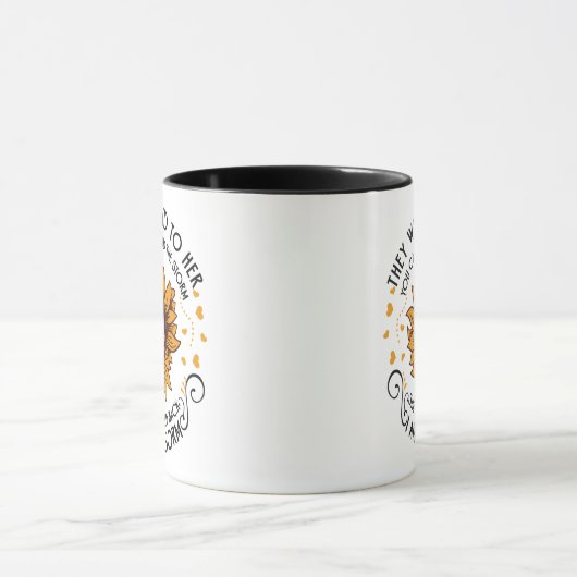 私は嵐だ マグカップ (中央)