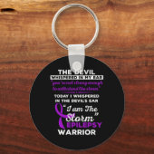 私は嵐てんかん戦士だ キーホルダー (正面)