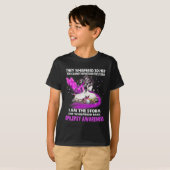 私は嵐てんかん認識度 Tシャツ (正面フル)