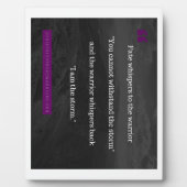 私は嵐のコレクションです フォトプラーク (正面)